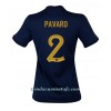 Camiseta de fútbol Francia Benjamin Pavard 2 Primera Equipación Mundial 2022 - Mujer